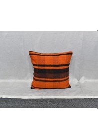 Resim Zehra Abla Halı Yeni El Dokuma Dekoratif Kilim Kırlent Yastık Kılıfı 6422 Çok Renkli 