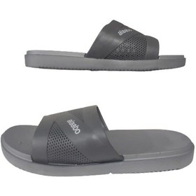 Resim Alaabo Erkek Gri Düz Ultra Hafif Havuz Plaj Eva Terlik Gri 