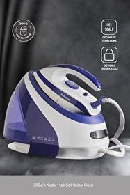 Resim HOMEND Jetsteam 1165H Buhar Kazanlı Ütü Mor Beyaz 