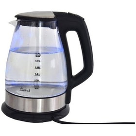 Resim Novahub Km-4716 1700 Ml Cam Kettle Su Isıtıcı - Siyah 