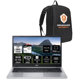 Resim ACER Aspire 3 i5 1235U 32GB RAM 1TB SSD 15.6'' FHD W11H Taşınabilir Bilgisayar & PER4 ÇANTA 
