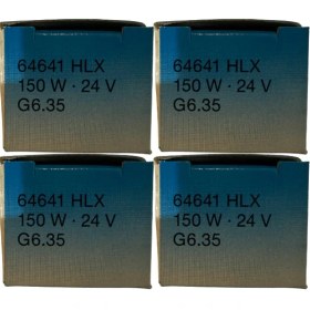 Resim Osram 64641 150W 24V G6.35 Duylu Halojen Spot Ampul (4 Adet) 