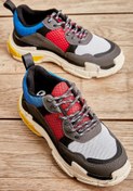 Resim Bambi Mavi Kırmızı Kadın Sneaker K01591007209 
