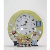 Resim Duvara Asmalı Aşcı Tasarımlı Polyester Saat ALK1543 