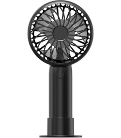 Resim Mini El Tipi Küçük Vantilatör Renkli Vantilatör Taşınabilir Sessiz 2296 Siyah 