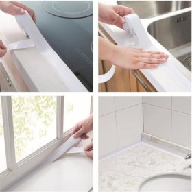 Resim Lisinya Su Sızdırmaz Bant Lavabo Küvet Kenar Bandı (3.2m) (4767) - Lisinya 
