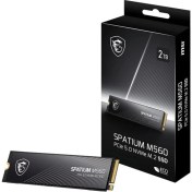 Resim Msı Spatıum M560 Pcıe 5.0 Nvme M2 2tb 