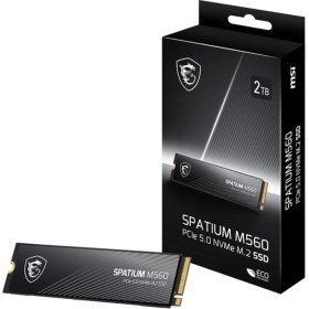 Resim Msı Spatıum M560 Pcıe 5.0 Nvme M2 2tb 