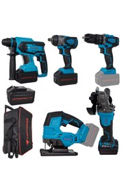 Resim Cat Power Catpower 4150 Kömürsüz Akülü 5'li Set 