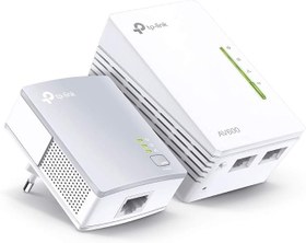 Resim TP-Link TL-WPA4220KIT 300Mbps AV600 Wi-Fi Powerline Extender Başlangıç Kiti, Kablosuz Menzil Genişletici 