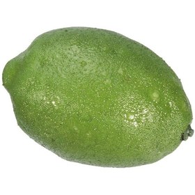 Resim Yapay Limon Yeşil Limon Dekoratif Sahte Yapay Meyve 