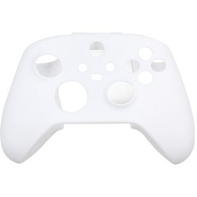 Resim Sones Xbox Series X / S İçin Kaymaz Silikon Oyun Kumandası Koruyucu Kılıf Beyaz 