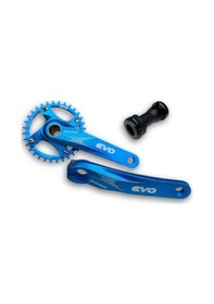 Resim Bike Sky Evo 32t Mavi Hollowtech Göbek Tek Yaprak Aynakol 