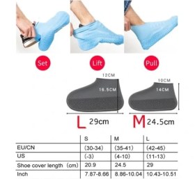 Resim Su Geçirmez Ayakkabı Kılıfı M Beden 