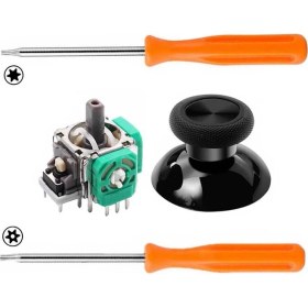 Resim Xbox One Analog Motor Topuz T6 T8 Tornavida Tamir Seti XBOX One Yedek Parça Kol Tamir XT01 
