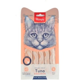 Resim Wanpy Ton Balıklı ve Somonlu Likit Kedi Ödülü 5 x 14 G 