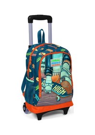 Resim Coral High Kaykay Erkek Çocuk Çekçek Çanta Seti - Işıklı Tekerlek 