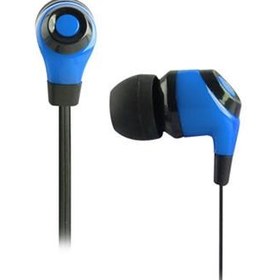 Resim Snopy Sn-802 Mobil Telefon Uyumlu Kulak İçi Açık Mavi Mikrofonlu Kulaklık 
