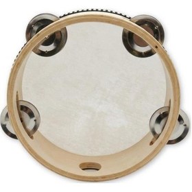 Resim Temel Ahşap Zilli Tef 15 Cm 