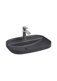 Resim Isvea Infinity Inset Batarya Delikli Lavabo 55CM Antrasit 