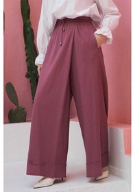 Resim 1155-Acelina Pantolon Etek Lila Çok Renkli 
