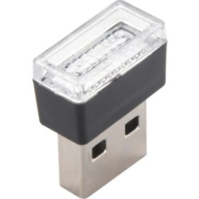 Resim Sagrado Mini Taşınabilir Mini USB LED Araba Işık Araba Iç USB Atmosfer Işığı Tak ve Çalıştır Dekoratif Işık Acil Aydınlatma Pc Araba Ürünleri Beyaz (Yurt Dışından) 