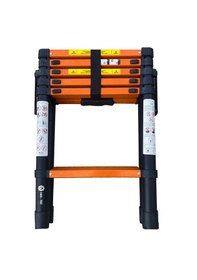 Resim Teleskopik Merdiven 1,7+1,4 Metre 5+6 Basamaklı A Tipi Uzayan 