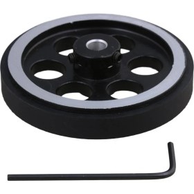 Resim Liscop 200X6MM Endüstriyel Alüminyum Kauçuk Ölçme Döner Kodlayıcı Tekerleği (Yurt Dışından) 