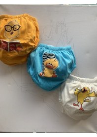 Resim Unisex Bebek Pembe Poopess Alıştırma Külodu 3 Lü 