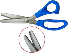 Resim Plastik Saplı Sürfile (Zik Zak) Makası 9-1/4 İnç 23.3cm / A-85 