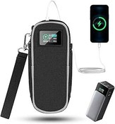 Resim Casmilee Anker 737/735/736/717 USB-C taşınabilir akü şarj cihazı, evrensel seyahat aküsü torbası, Anker akü şarj cihazı aksesuarı - sadece kılıf 