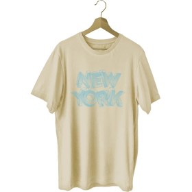 Resim Bluu Newyorklite Sporcu T-Shirt Bisiklet Yaka 