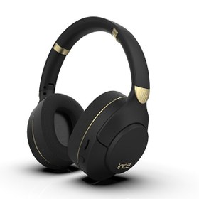 Resim IBK-503B Kablosuz 5.3 Hafıza Kart Destekli Kulak Üstü Bluetooth Kulaklık Bej 