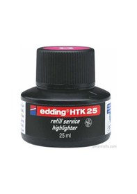 Resim Htk 25 Pembe Fosforlu Kalem Yedek Mürekkebi Çok Renkli 