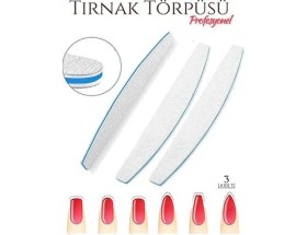 Resim Protez Tırnak Törpüsü 100/180 Grid Profesyonel 3 Adet 718789 -Marsilyan 