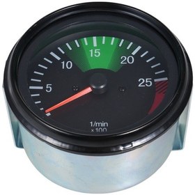 Resim Geeroyoo Mercedes Benz 12v 0-2500rpm 3.75" 100mm Evrensel Araç-motosiklet Devir Göstergesi Modifiye Panel Yükseltme Jzr-gy 