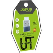 Resim JOPUS Usb To Type C Adapter Sarj Çevirici Aparat JO-TY04 Gri Jopus