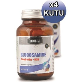 Resim Nondo 60 Tablet Glucosamine Glikozamin 4 Adet 