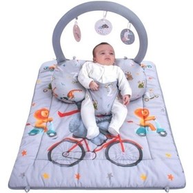 Resim Sevi Bebe Çok Fonksiyonlu Oyun Minderi Fil 