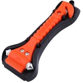 Resim Willowhaven Premium Cam Kırıcı Çekiç - Portakal Renkli Kemer Kesici Acil Kaçış Aracı Hayat Kurtaran Set Dayanıklı Pvc 