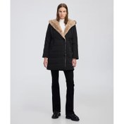 Resim İpekyol Suni Kürklü Colorblock Kadın Mont (IW6240012284) 