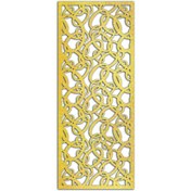 Resim Liar Dekor Liar Ahşap Seperatör (Paravan) - KSP-31 - (18 mm) - (100 cm x 210 cm) - (Gold) 