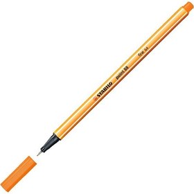 Resim Stabilo Keçe Uçlu İnce Kalem 88 Point 0.4 MM Turuncu 88/54 