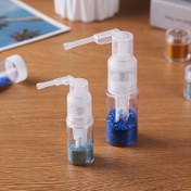 Resim Kolay Doldurulabilir Parıltılı Sprey Şişesi, Benzersiz Pompa Tasarımı, Dayanıklı Plastik, Kuru ve Sıvı Yapıştırıcılar için, Sanat, El Sanatları, Dikiş, Boyama Malzemeleri için İdeal 