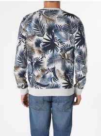 Resim Colin's Regular Fit Desenli Gri Erkek Sweatshirt CL1052305_Q1.V2_MGA 