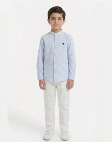Resim Toontoy Kids Toontoy Erkek Çocuk Gömlekli Pantolonlu Takım Mavi 