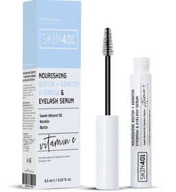 Resim Skin401 nourishing biotin+creatine eyebrow & eyelash serum 6.5ml 