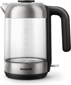 Resim Philips Cam Su Isıtıcı Philips Glass Kettle -Yetkili Satıcı Evrekala- New Series 1.7 Litre 