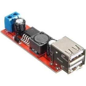 Resim Electroon Çift USB Çıkışlı 9V-12V-24V-36V-5V Dönüştürücü Dc 3A 