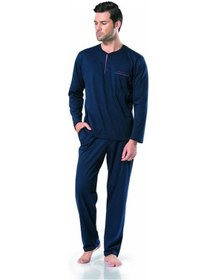 Resim Pierre Cardin 5454 Erkek Penye Pijama Takımı 001 